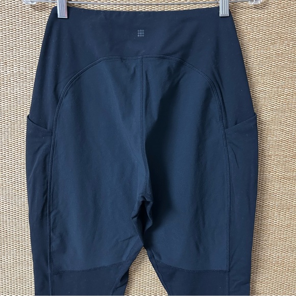 Title Nine Hybrid Hiking Leggings Womens Medium Black Nylon - Picture 4 of 14